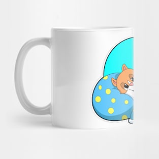 Hamster at Sleeping with Blanket Mug